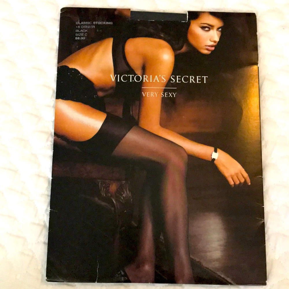 NWT Victoria’s Secret Very Sexy Classic Stockings Size C